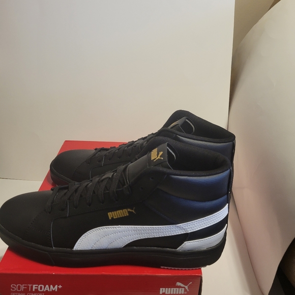 PUMA Men's Serve Pro Lite Mid Sneakers - Picture 10 of 16